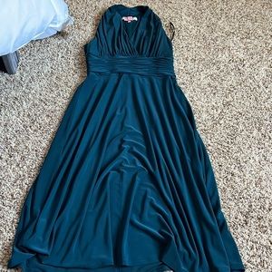 Halter neck maxi dress